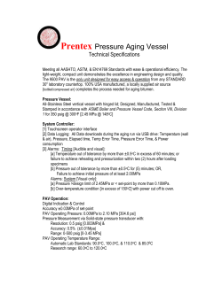 Prentex 9500 Technical Specification Notes
