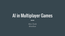 AI in Multiplayer Games