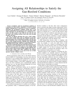 Assigning AS Relationships to Satisfy the Gao
