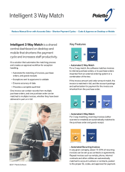 3 Way Match Product Sheet.key