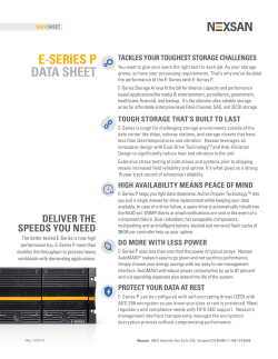 E-Series P Datasheet