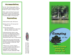 Camping Brochure
