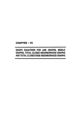 graph equations for line graphs, middle graphs, total