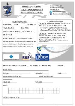 marshgate primary school basketball club with richmond knights