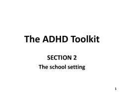 The ADHD Toolkit
