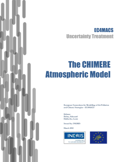 The CHIMERE Atmospheric Model
