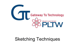Sketching Techniques