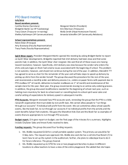 Board Meeting Minutes - September 2016