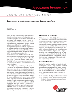 Strategies For Automating The Review Of Data