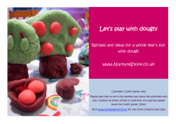 Let`s play with dough!