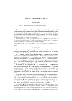A note on p-completion of spectra