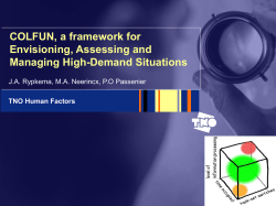 COLFUN, A Framework for Envisioning Assessing and Managing
