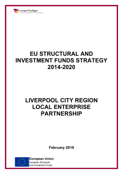 eu structural and investment funds strategy 2014