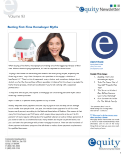 Busting First-Time Homebuyer Myths