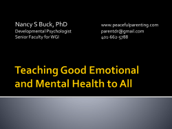 NancyBuckPowerPoint - Albemarle County Public Schools