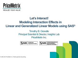 Let`s Interact! Timothy Gravelle Fall 2012