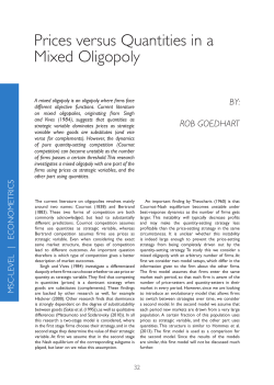 Prices versus Quantities in a Mixed Oligopoly