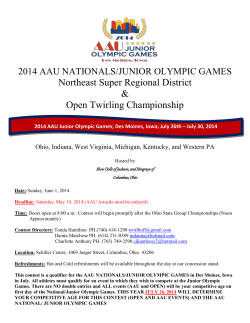 team events - AAU Sports