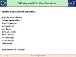 AD Production Beam in the PSB