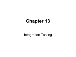 Integration Testing