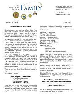 Brochure - American Legion Post 379