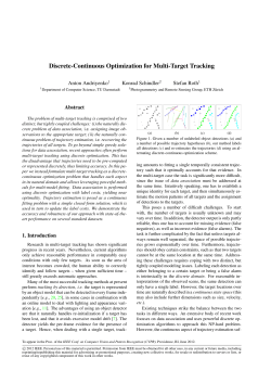Discrete-Continuous Optimization for Multi-Target