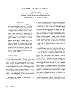 Interleaved Depth-First Search