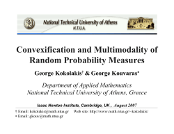 Convexification and Multimodality of Random Probability Measures