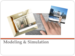 Modeling and Simulation