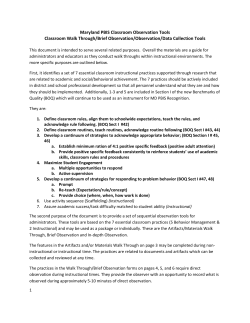 Classroom Management Self-Assessment