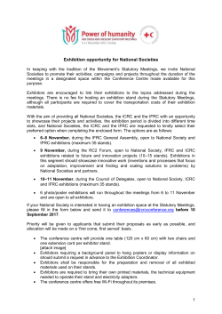 Note to the Members of the Conference
