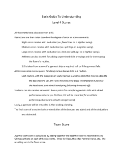 Basic Guide To Understanding Level 4 Scores Team Score