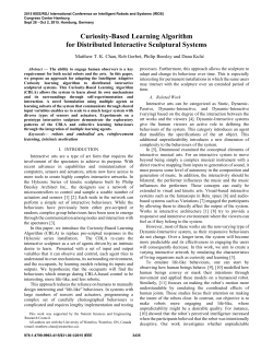 Curiosity-Based Learning Algorithm