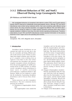 3-3-2 Different Behaviors of TEC and NmF2 Observed During