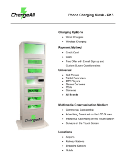 Phone Charging Kiosk - CK5