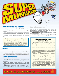 Rules - The World of Munchkin