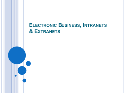 Information Systems for Competitive Advantage