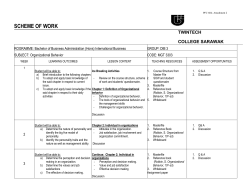 Chapter 8: Leadership, power and politics in organization