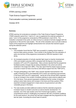 (extension period) October 2016