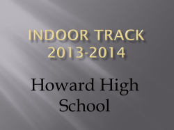 Indoor Track 2011-2012 - HowardTF