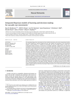 Neural Networks Integrated Bayesian models of learning and
