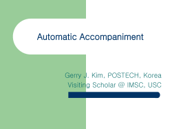 Automatic Accompaniment