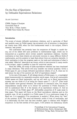 On the Size of Quotients by Definable Equivalence Relations