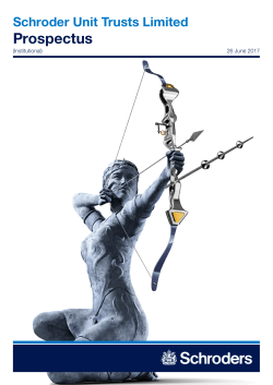 Prospectus - Schroders