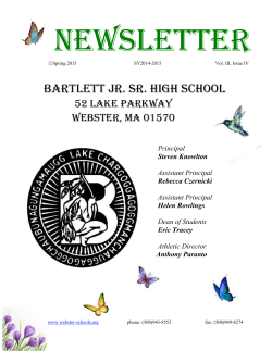 2015 bartlett jr. sr.high school super team - Webster