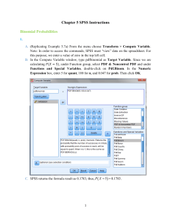 Chapter 05 SPSS Instructions