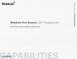 Molekule Firm Dossier: 2017 Perspectives