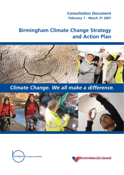 Climate Change Strategy and Action Plan