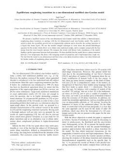 Equilibrium roughening transition in a one-dimensional