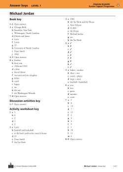 Michael Jordan - Penguin Readers